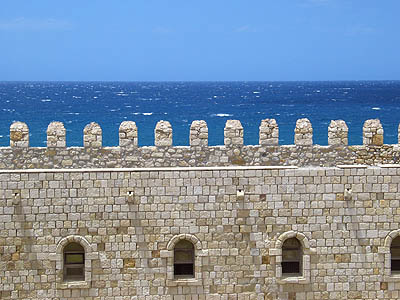 Вид с крепости Кулес на море